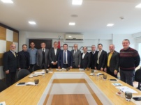 Şişli Kaymakamı Otiad Başkanı Rıdvan Kandağ ve Yk Üyelerini Ziyaret Etti