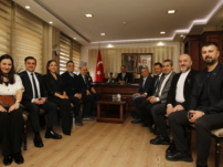 Yönetim Kurulu Başkanımız ve Yönetim Kurulu Üyelerimiz Şişli Kaymakamı Sayın Cevdet Ertürkmen’i makamında ziyaret etti.